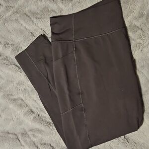 NWOT Tek Gear 2x Black Leggings With Pockets